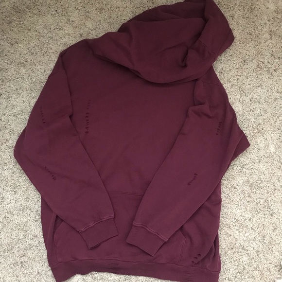 WORN ONCE Fashion Nova Maroon/Burgundy Set - Picture 6 of 8